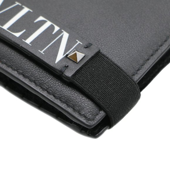 Valentino 11514- VLTN Black Leather Wallet